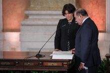 Tomada de posse do novo Governo, no palácio da Ajuda