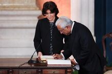 Tomada de posse do novo Governo, no palácio da Ajuda