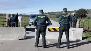 Três portugueses detidos em Espanha com arma escondida no carro