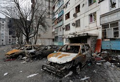 Destruição em Mariupol 