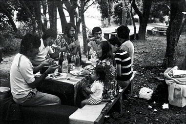 Em Malanje, em 1975, antes da saída para Luanda