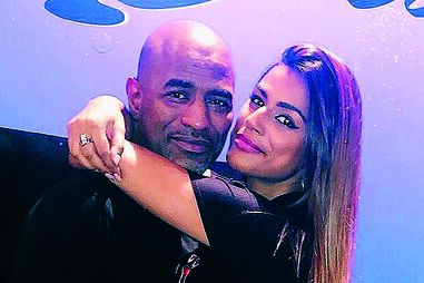 Oceano e a filha, Fabiana Cruz, de 26 anos	