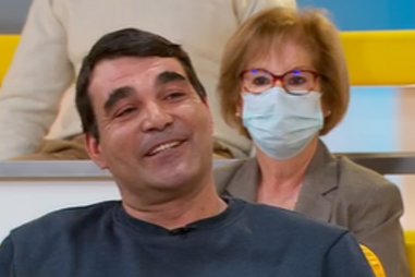 Luís concretizou o sonho de ter um novo sorriso