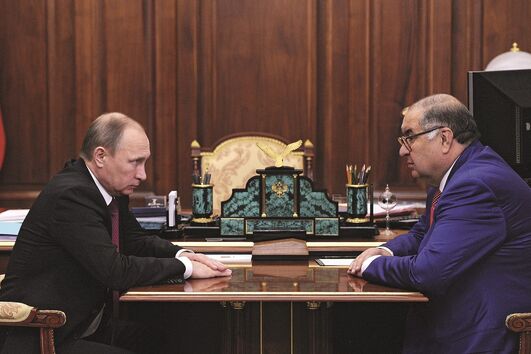 Alisher Usmanov, oligarca russo, vladimir Putin