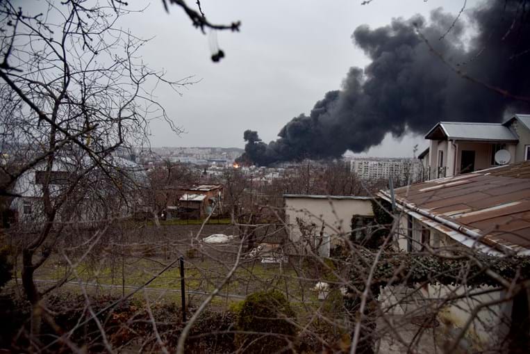 Lviv atacada por mísseis
