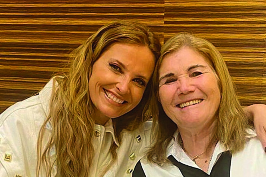 Cristina Ferreira com Dolores Aveiro