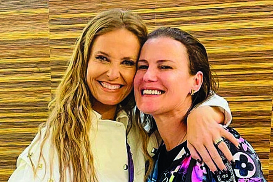 Cristina Ferreira com Elma Aveiro