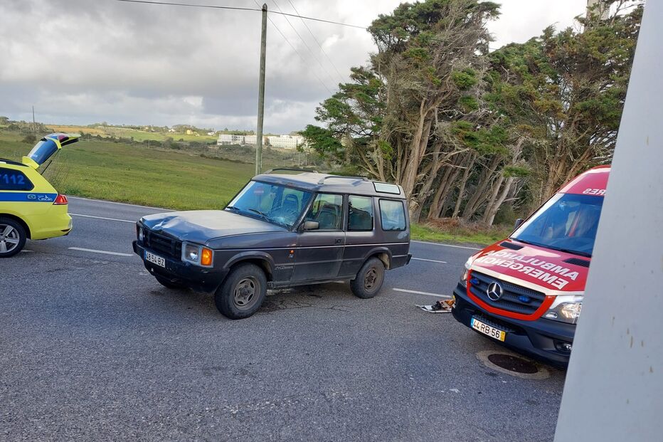 Ciclista colhido por carro em Sintra em estado grave
