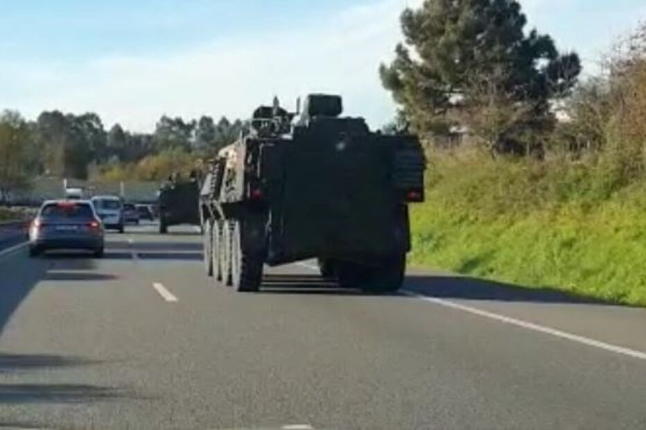  Coluna militar a circular no Norte é “exercício programado”