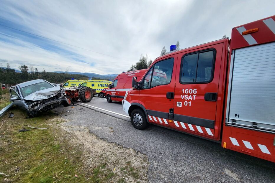 Acidente em Monção