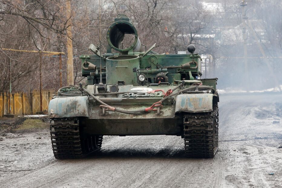 Tropas russas na Ucrânia