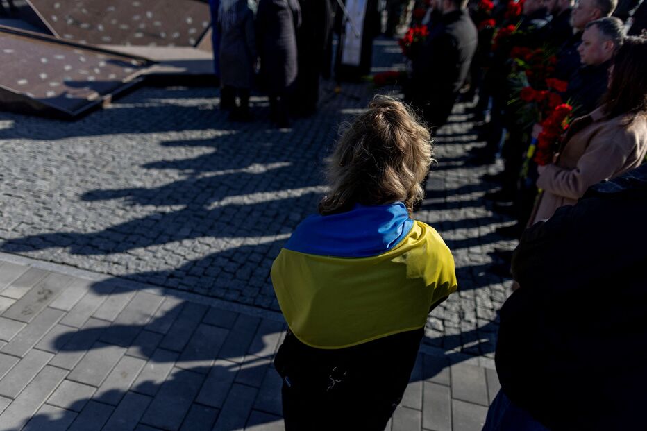 Protestos na cidade de Mariupol