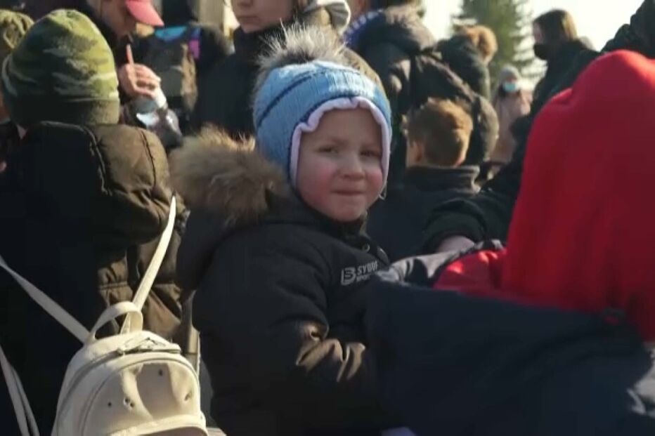 Residentes ucranianos