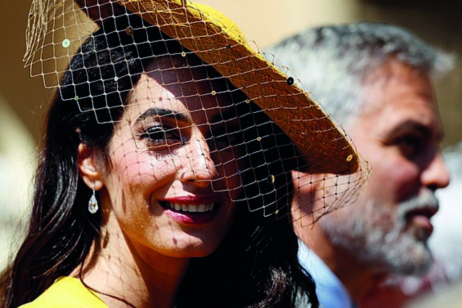 Amal Clooney considerada mulher do ano