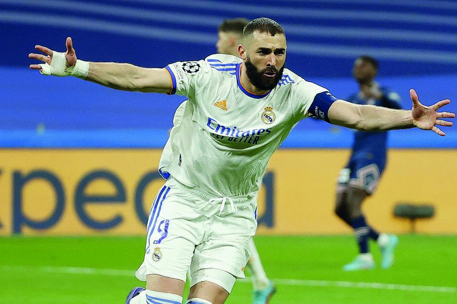 Benzema teve uma das melhores noites de Champions da sua vida 