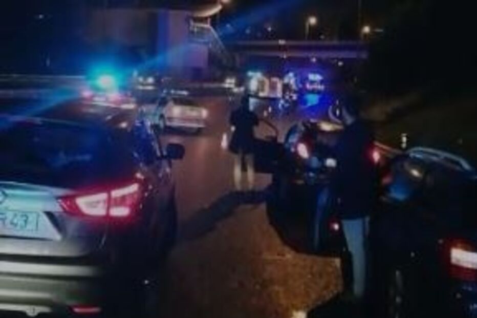 Acidente em Eixo Norte-Sul