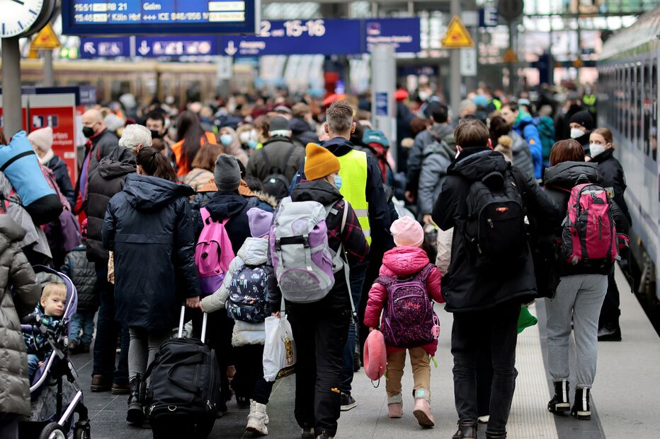 Refugiados ucranianos