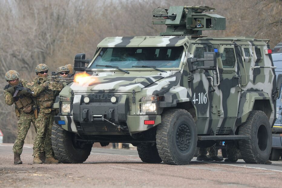 Tanques militares na Ucrânia