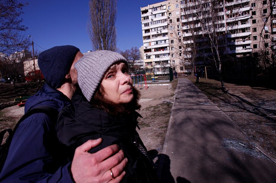 Ucrânia, destruição, habitantes, Kiev