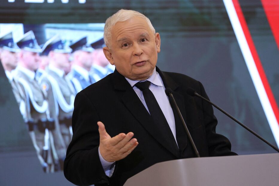 Jaroslaw Kaczynski, Polónia