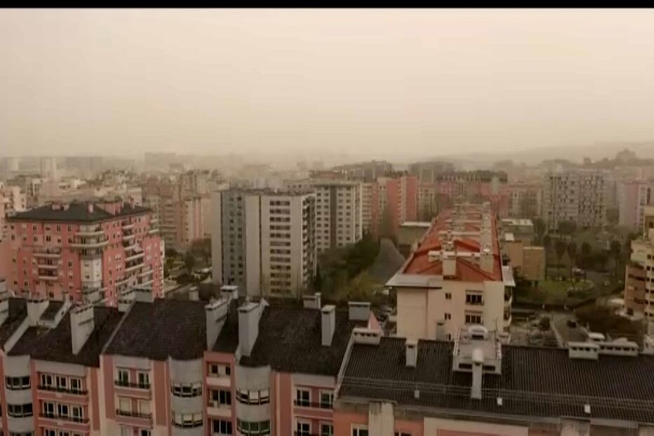 Poeiras provenientes de África já chegaram a Portugal