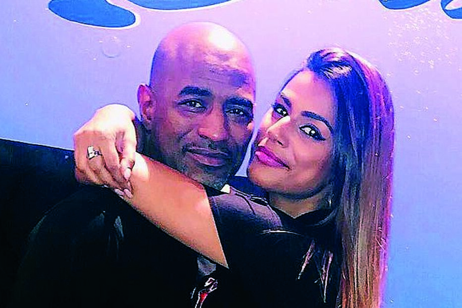 Oceano e a filha, Fabiana Cruz, de 26 anos  