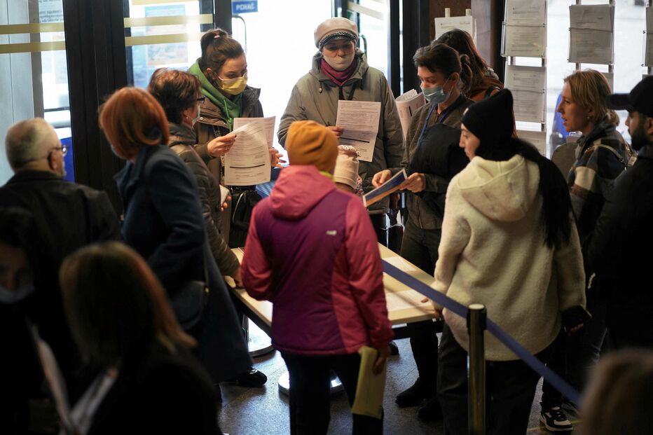 Refugiados vindos da Ucrânia