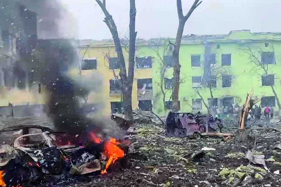 guerra, ucrânia, destruição, mariupol