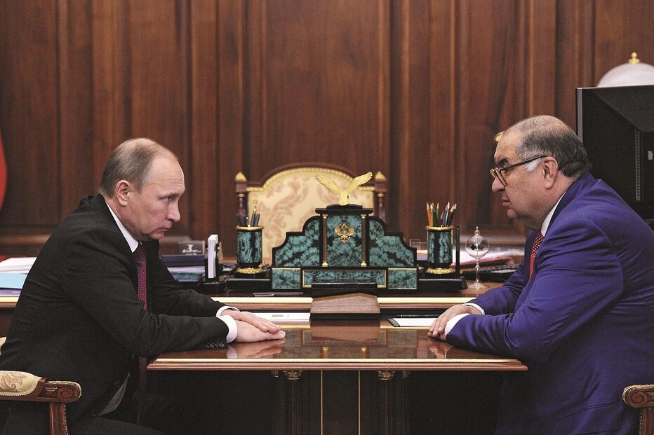 Alisher Usmanov, oligarca russo, vladimir Putin