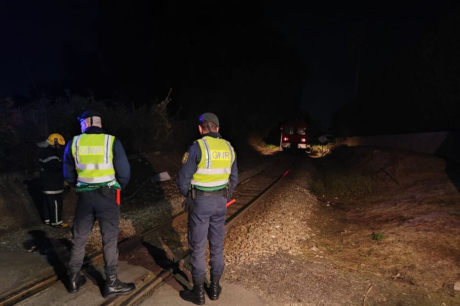 Homem ferido após carro em que seguia ter sido abalroado por um comboio em Santa Maria da Feira