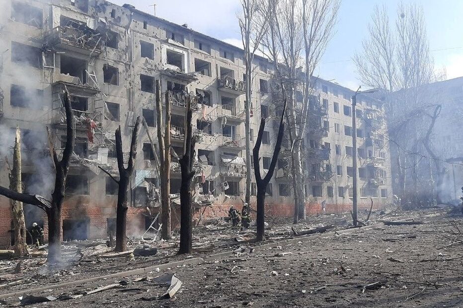 Autoridades divulgaram imagens de destruição em Chernihiv e Kramatorsk