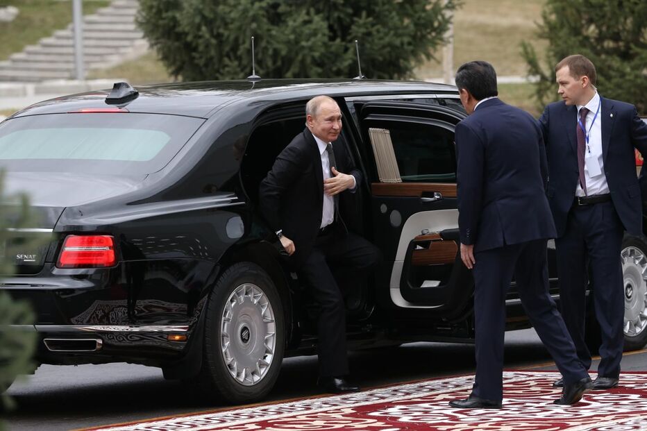 Presidente Putin tem um veículo com caraterísticas muito particulares