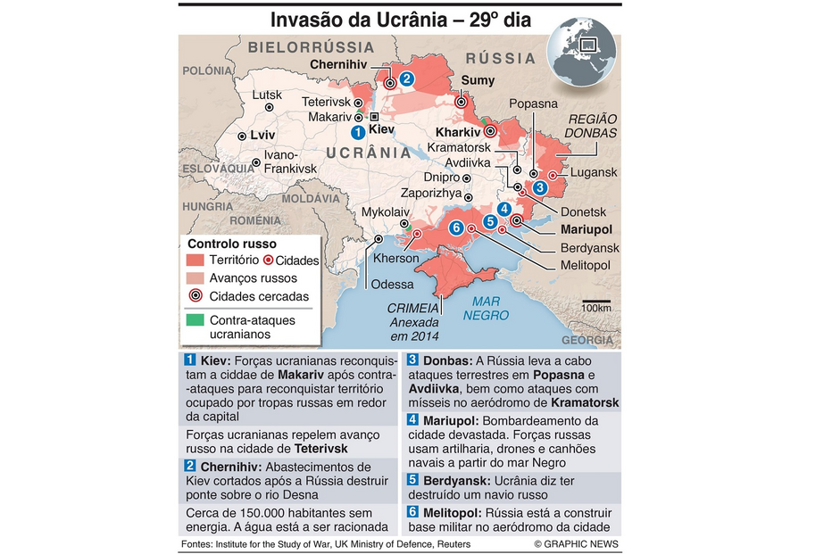 Mapa de 24 de março