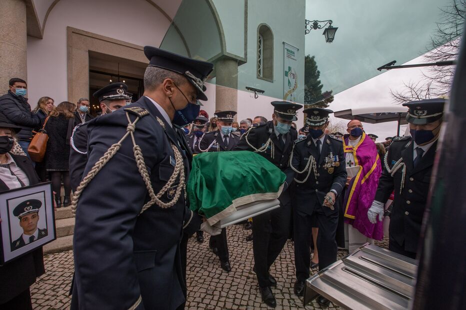 funeral, fábio guerra, agente, psp, morte