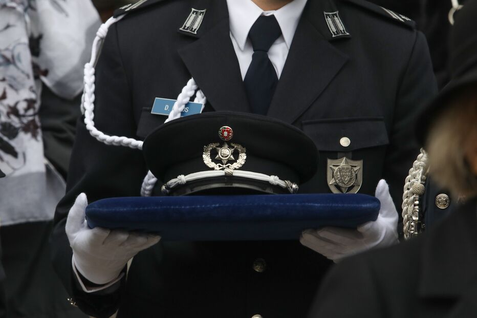 funeral, fábio guerra, agente, psp, morte