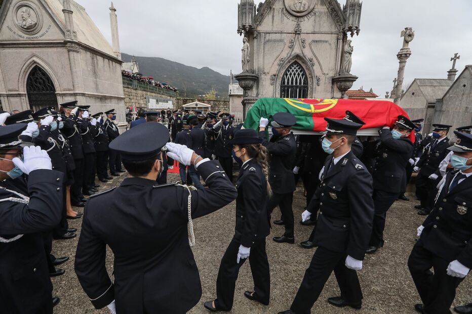 funeral, fábio guerra, agente, psp, morte