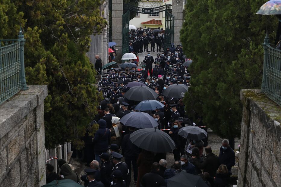 funeral, fábio guerra, agente, psp, morte
