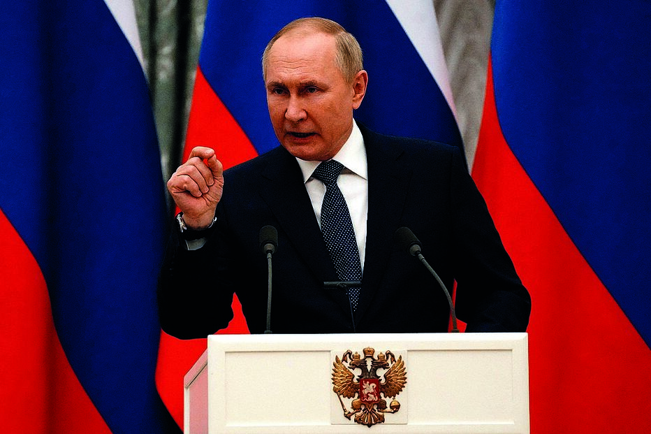 Sanções contra Vladimir Putin são vistas como pouco eficazes pela maioria 