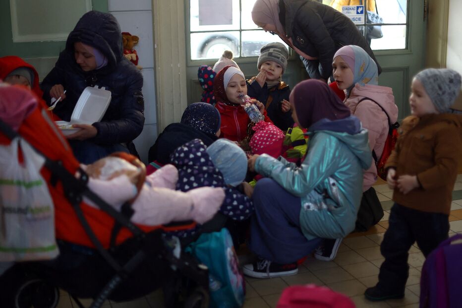 Refugiados ucranianos 