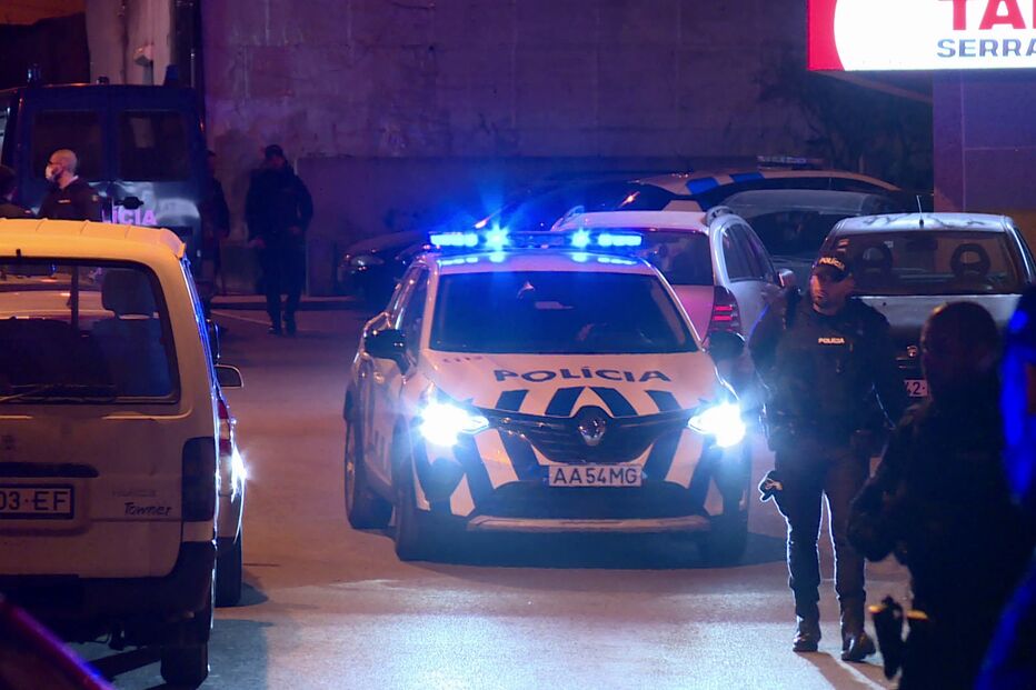 PSP, feridos, rixa, serra da luz