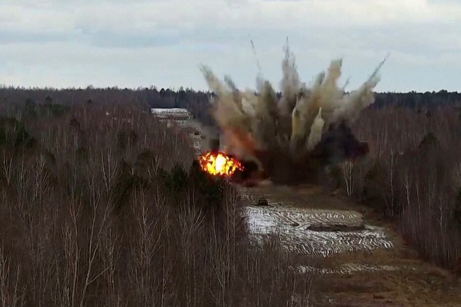 Explosões na Ucrânia