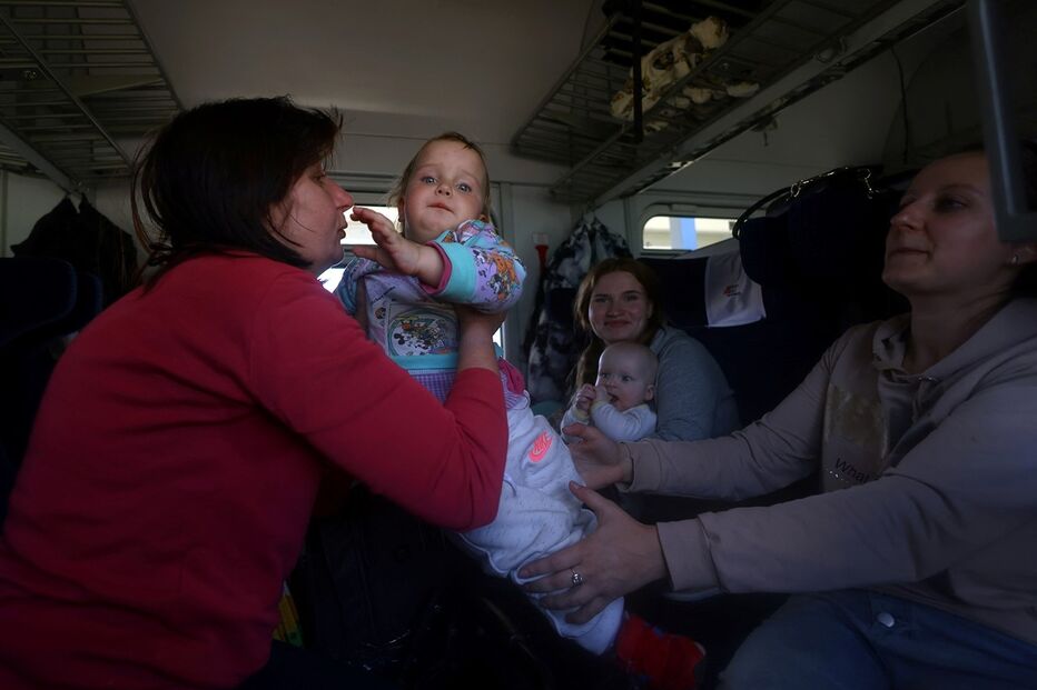 ucranianos, guerra, refugiados 