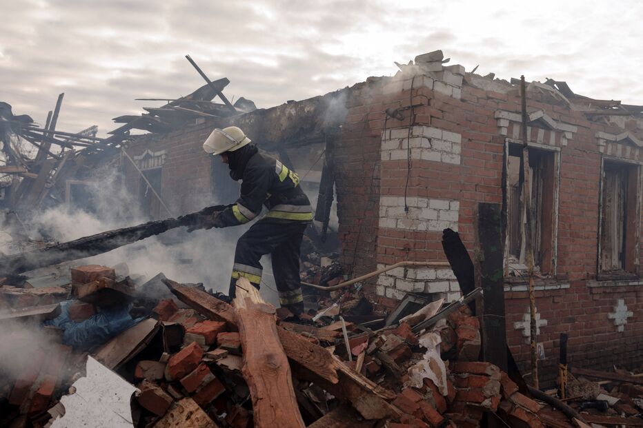 Destruição em Kharkiv