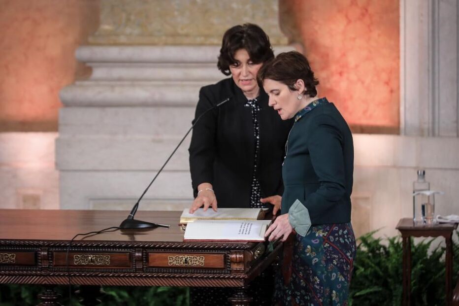 Tomada de posse do novo Governo, no palácio da Ajuda