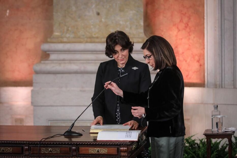 Tomada de posse do novo Governo, no palácio da Ajuda