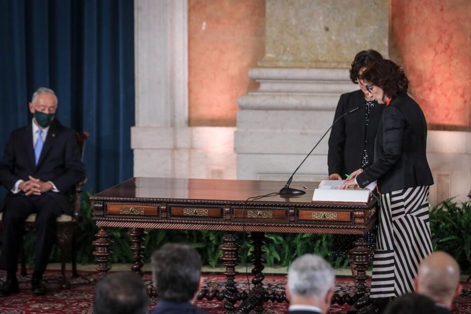 Tomada de posse do novo Governo, no palácio da Ajuda