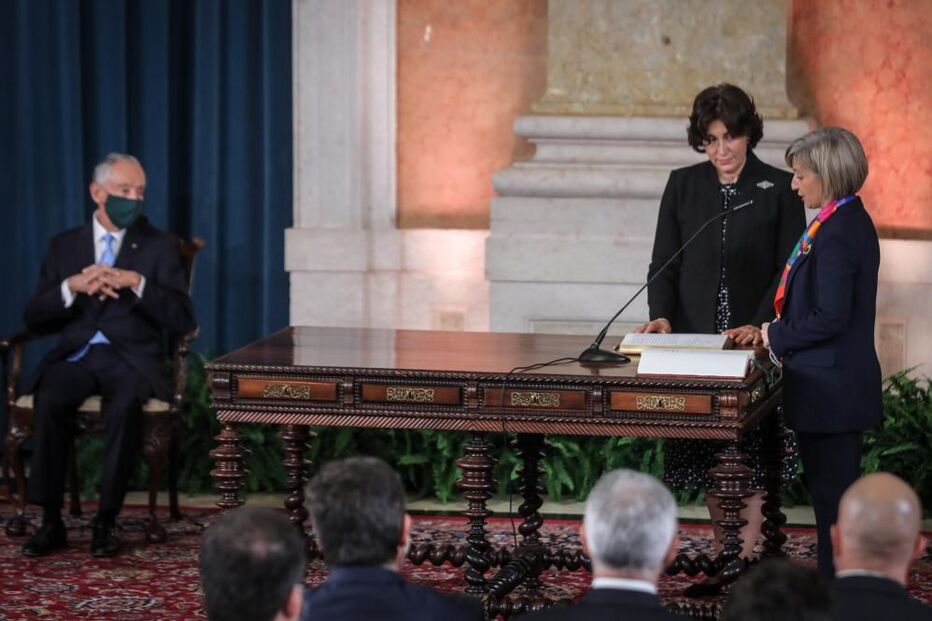 Tomada de posse do novo Governo, no palácio da Ajuda