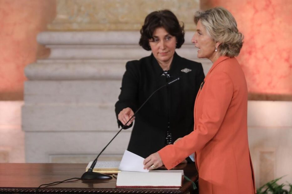 Tomada de posse do novo Governo, no palácio da Ajuda