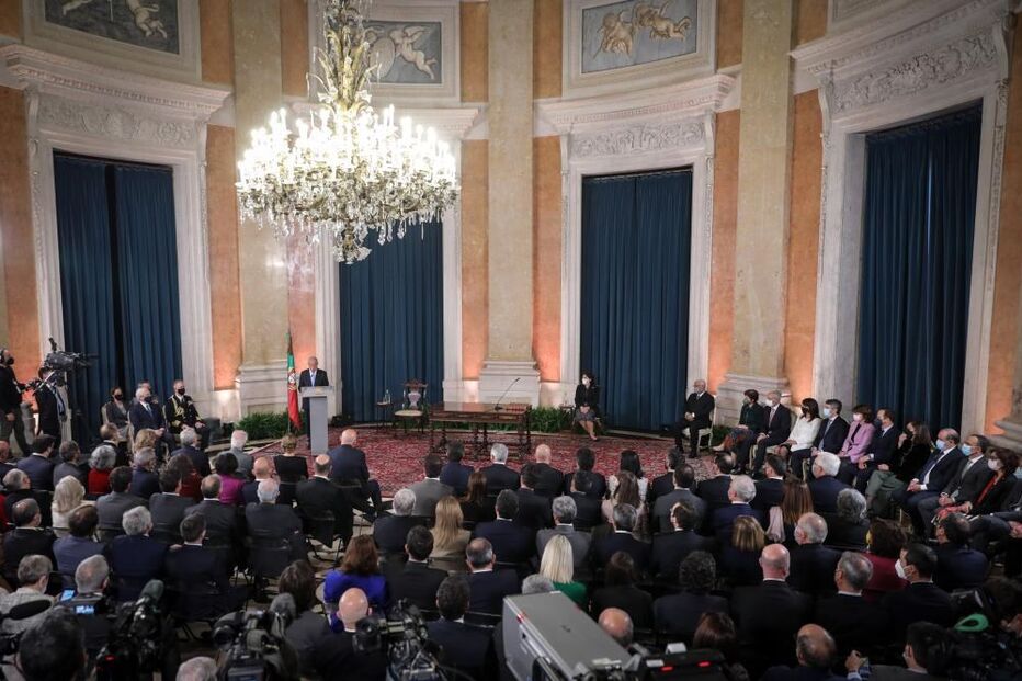 Tomada de posse do novo Governo, no palácio da Ajuda