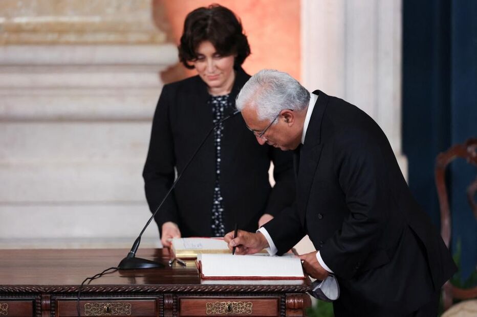 Tomada de posse do novo Governo, no palácio da Ajuda